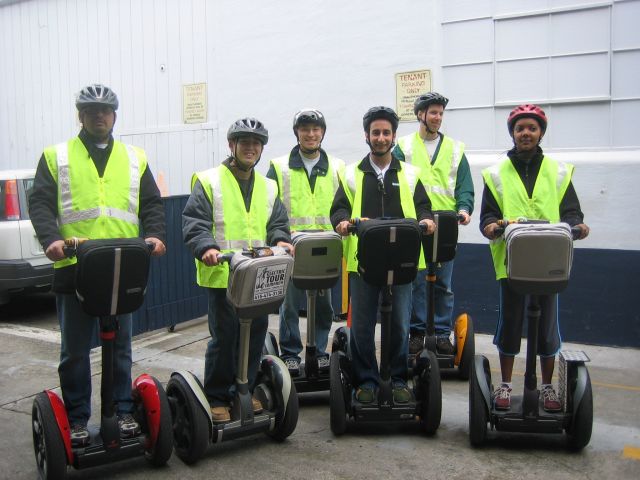 Segwaying it